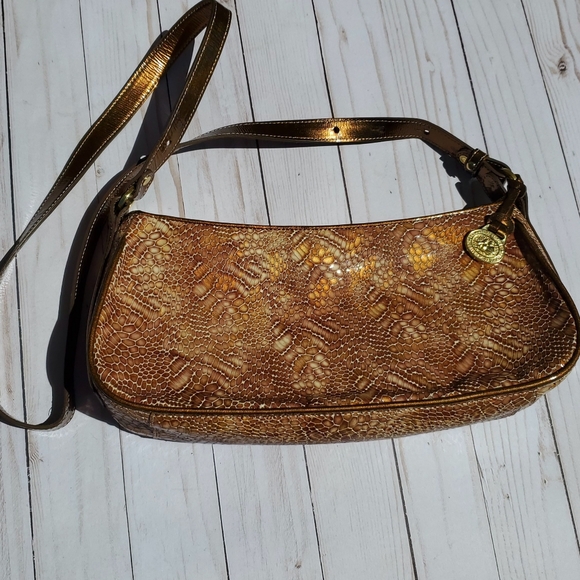 Brahmin Handbags - Vintage Metallic Brahmin Handbag